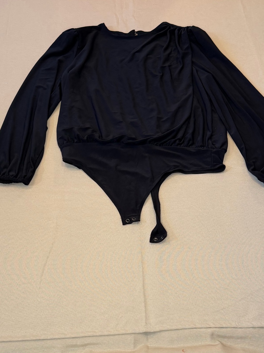 Express Black Long Sleeve Bodysuit